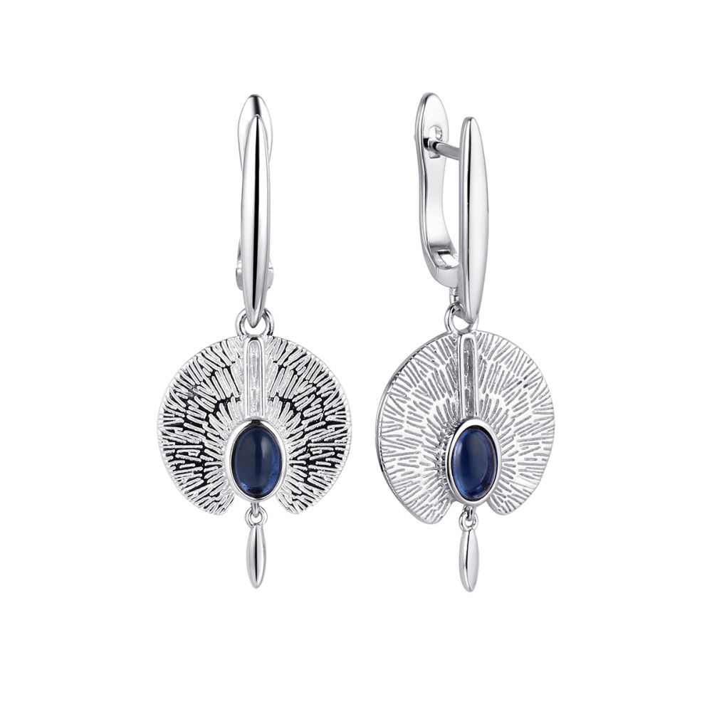 Серьги из серебра Ethiopia