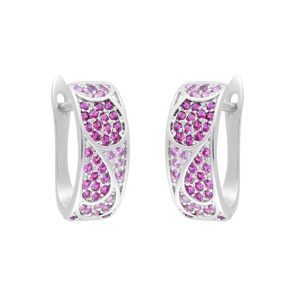 Серьги из серебра Rio