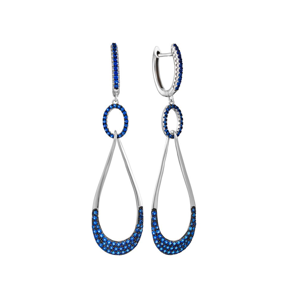 Серьги из серебра Mix and Match