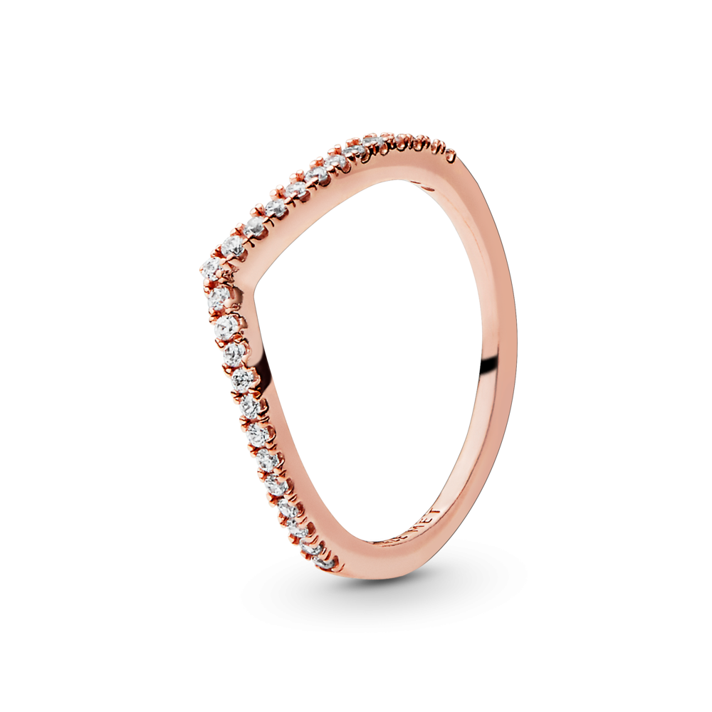 Кольцо Timeless "Сверкающее желание" в Pandora Rose