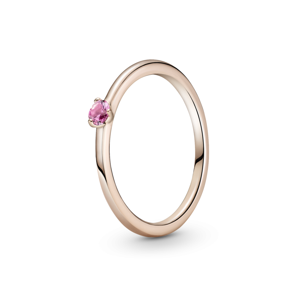Кольцо "Розовый талисман"