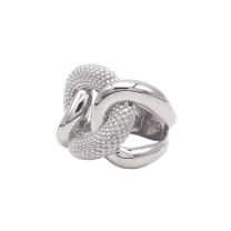 Кольцо из серебра Kink silver