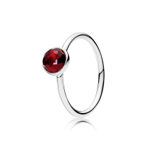 Кольцо "Рубиновая капля"