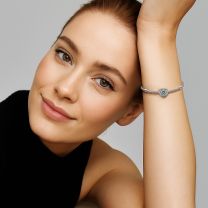 Шарм «Зеленое ажурное сердце»