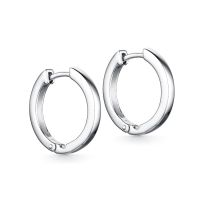 Серьги из серебра с фианитами Premium Quality