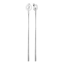 Серьги из серебра