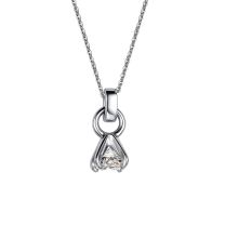 Колье из серебра с фианитами Premium Quality