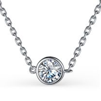 Колье из серебра с фианитами Premium Quality
