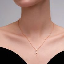 Колье золотое с бриллиантами