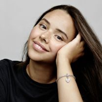 Шарм-подвеска Moments "Я люблю Россию"