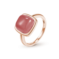Кольцо из серебра с позолотой Lollipop