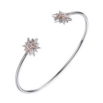 Браслет из серебра с фианитом Stars