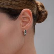 Серьги из серебра Spark Line