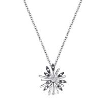 Колье из серебра с фианитом Stars