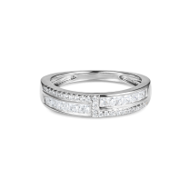 Кольцо из серебра с фианитом Spark Line