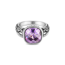 Кольцо из серебра с фианитом Style Avenue