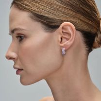Серьги из серебра Rio