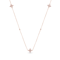 Колье из серебра с фианитом Lace