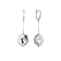 Серьги из серебра с фианитом Affetto