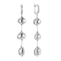Серьги из серебра с фианитом Affetto