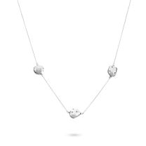 Колье из серебра с фианитом Affetto