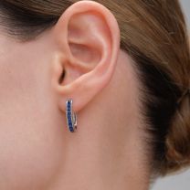 Серьги из серебра Spark Line