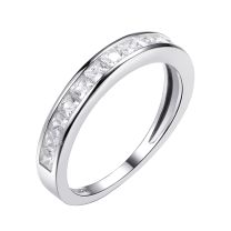 Кольцо из серебра с фианитом Spark Line