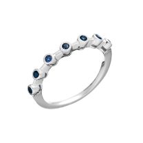 Кольцо из серебра с сапфиром Spark Line