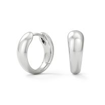 Серьги-кольца из серебра