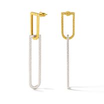 Серьги-пусеты из серебра