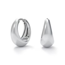 Серьги-кольца из серебра