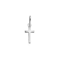 Подвеска Cross из серебра на цепь, колье, браслет в форме крестика