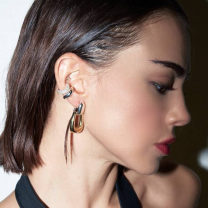 Кафф из серебра Get Naked Silver