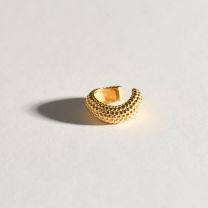 Кафф из серебра с позолотой Get Naked Gold