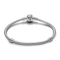 Браслет-змейка «Роза в цвету»