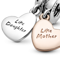 Подвеска Moments "Любовь мамы и дочери"
