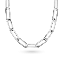 Колье-цепочка из звеньев