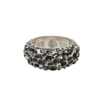 Кольцо из серебра Lava