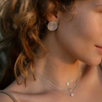 Серьги из серебра Spirit Silver