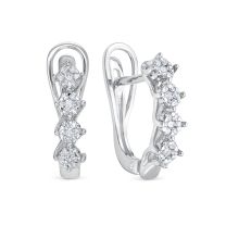 Серьги из золота с бриллиантами