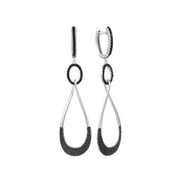 Серьги из серебра Mix and Match