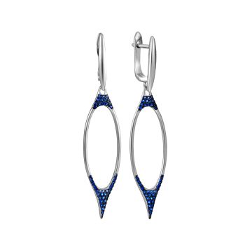 Серьги из серебра Mix and Match