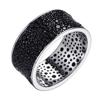 Кольцо из серебра Caviar