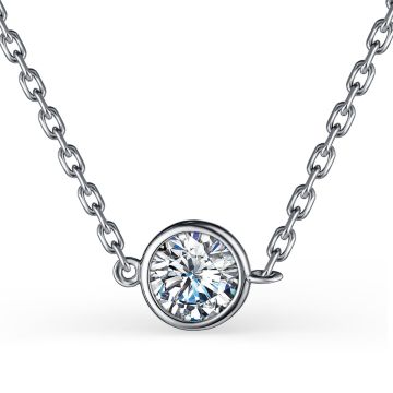 Колье из серебра с фианитами Premium Quality