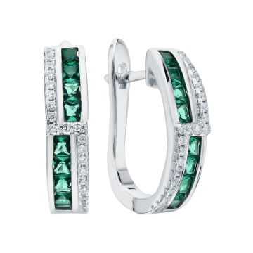 Серьги из серебра Spark Line