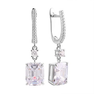 Серьги из серебра Asher