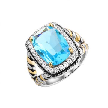 Кольцо из серебра с фианитом Style Avenue