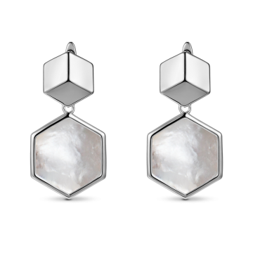 Серьги из серебра Gravity