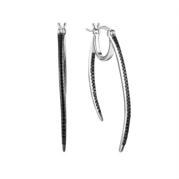 Серьги из серебра Spark Line