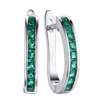 Серьги из серебра Spark Line